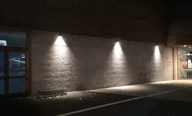 Installation éclairage extérieur, Clermont-Ferrand, Fart'Elec